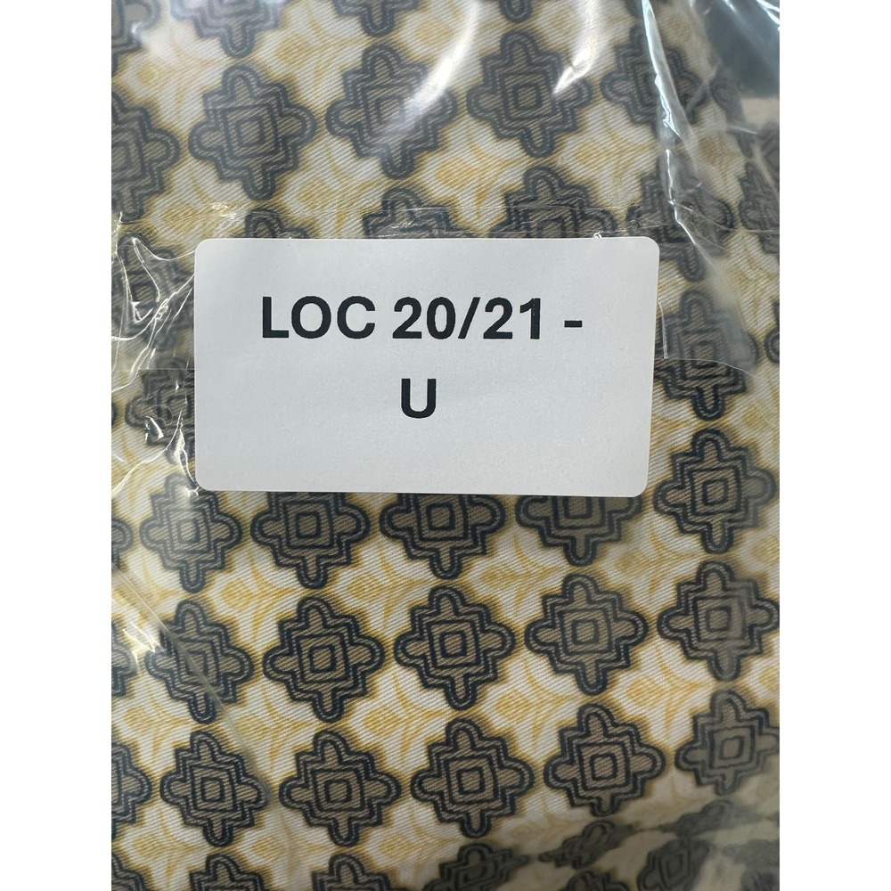 Lands End Women's Size 14 Geometric Print Shorts Beige Brown - Picture 10 of 10